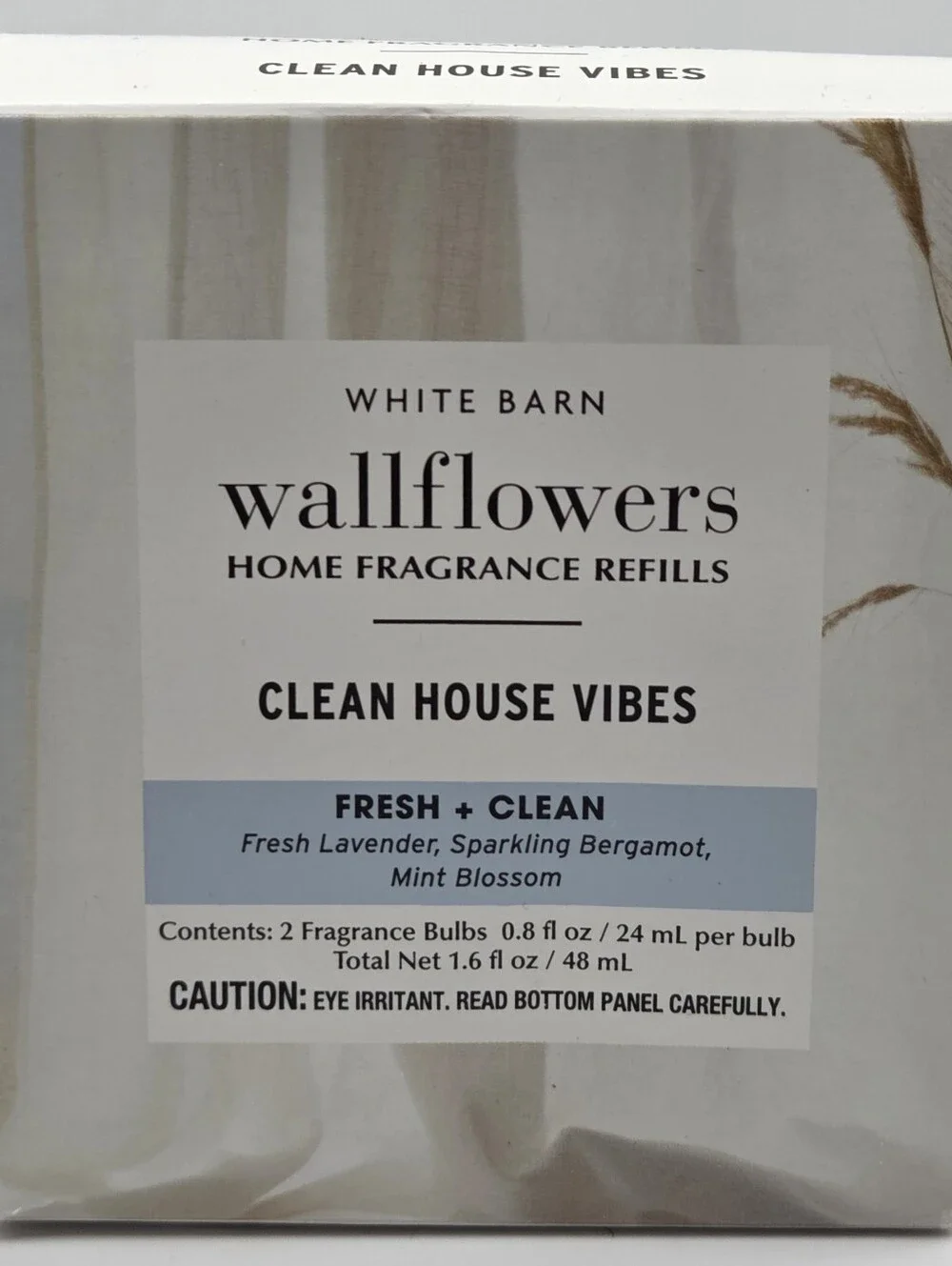 White Barn Wallflowers Home Fragrance Refills - Clean House Vibes X4